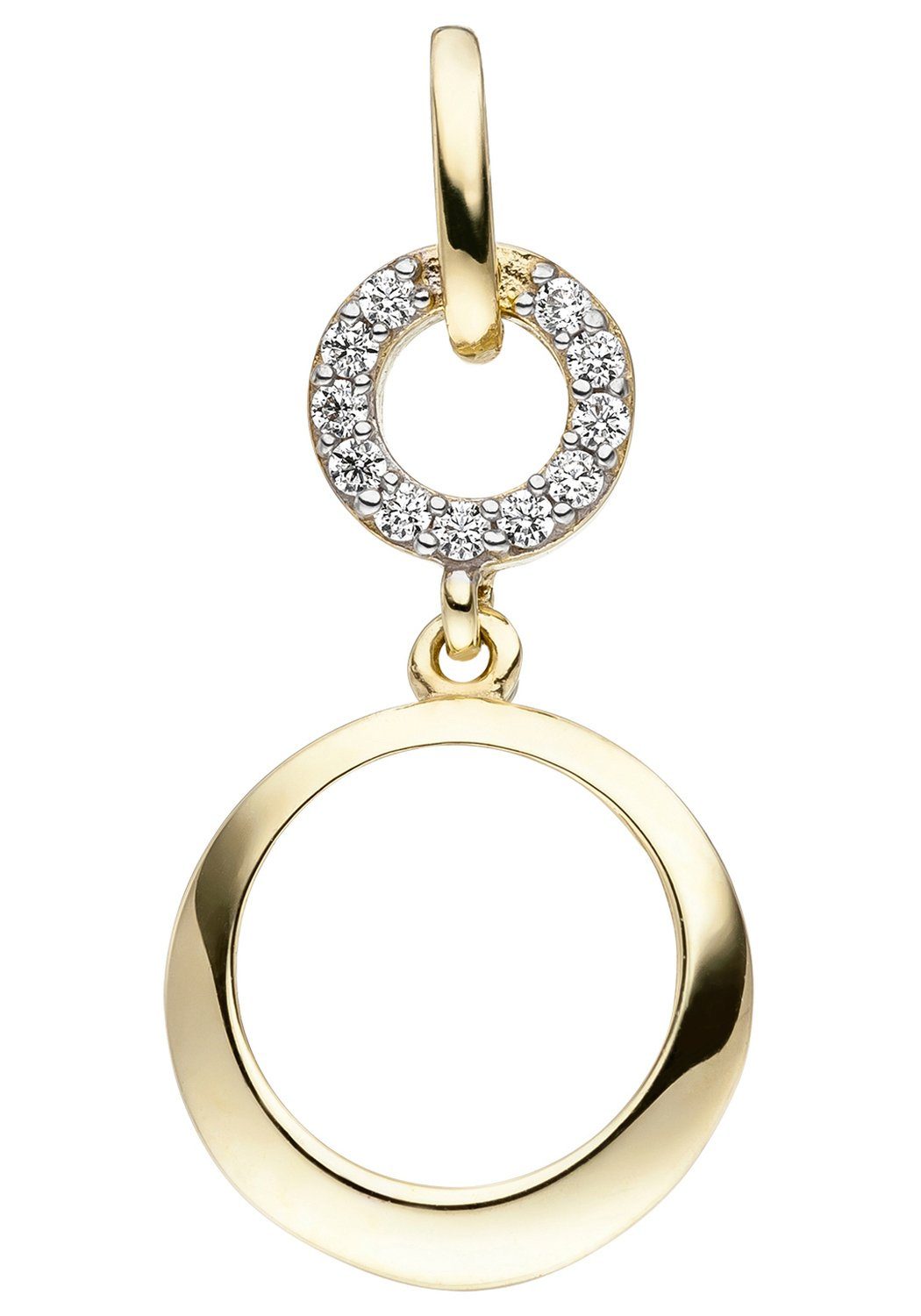 JOBO Kettenanhänger Anhänger mit Zirko...