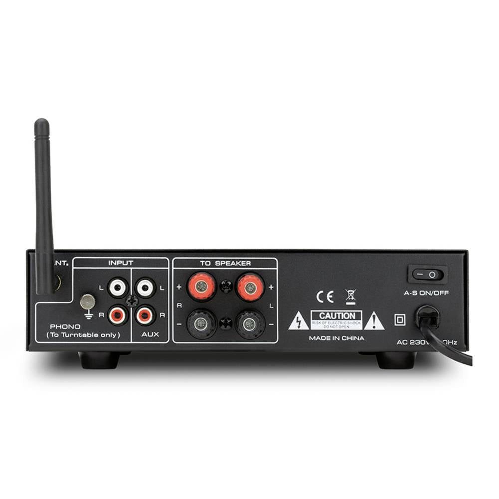 Dynavox Stereo Kompakt-Verstärker mit Phono-Eingang und BT, Farbe 207952 Audioverstärker
