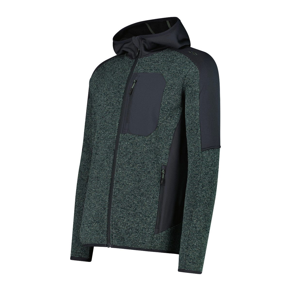 CMP Fleecejacke CMP Herren Fleecejacke MAN JACKET FIX HOOD 35H1787