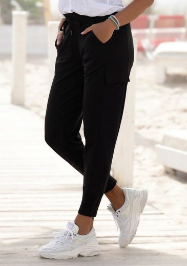 Venice Beach Jogginghose mit seitlichen Taschen am Bein