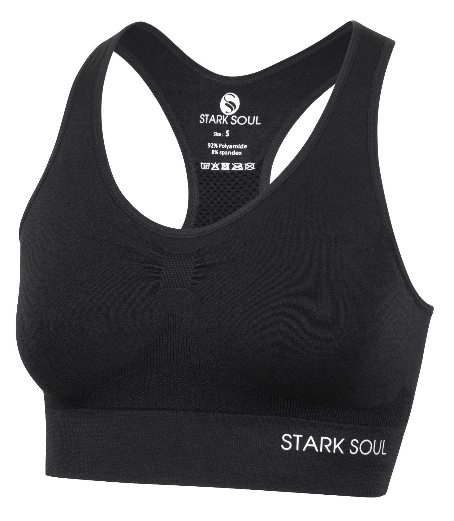 Stark Soul® Sporttop Sportarten geeignet für schwarz mit Belastbarkeit leichter