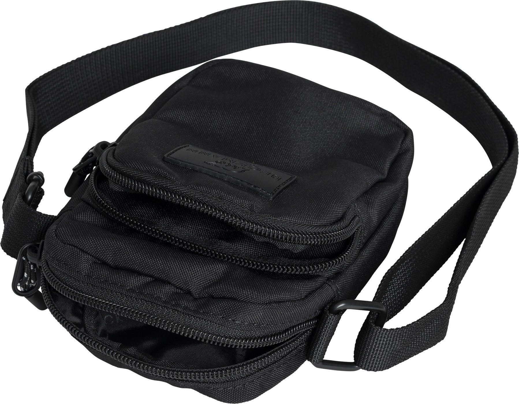 Schultertasche, Bold Bauchtasche Beckmann Handtasche Umhängetasche Crossbodybag Black (1 Sport Stück),
