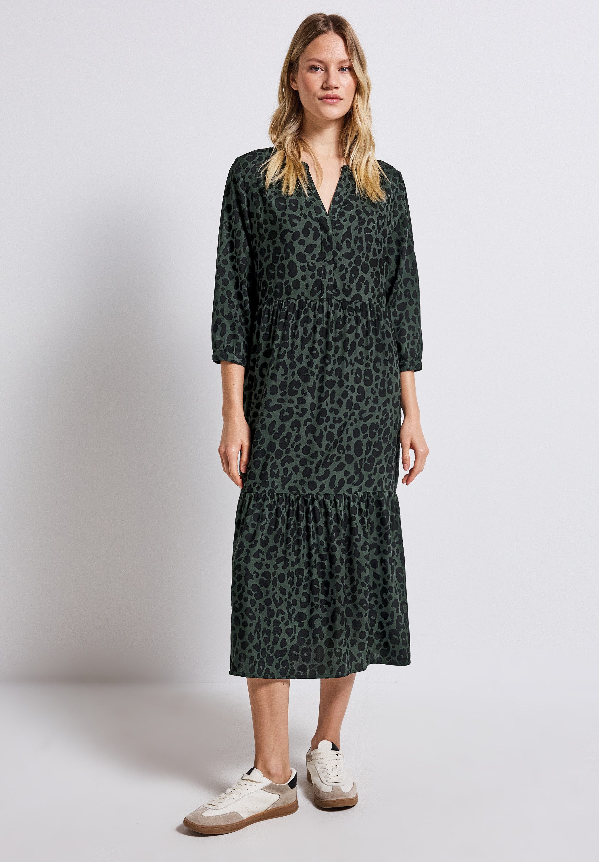 STREET ONE Midikleid aus Viskose günstig online kaufen