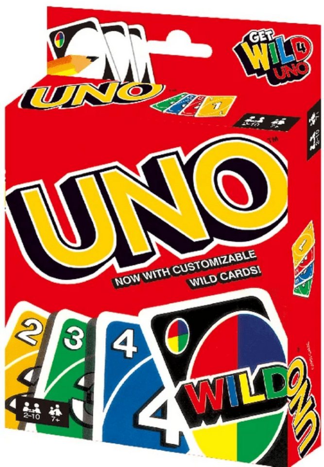 Montegoni Spielwelt UNO Spiele UNO Flip / UNO No Mercy Karten, (UNO