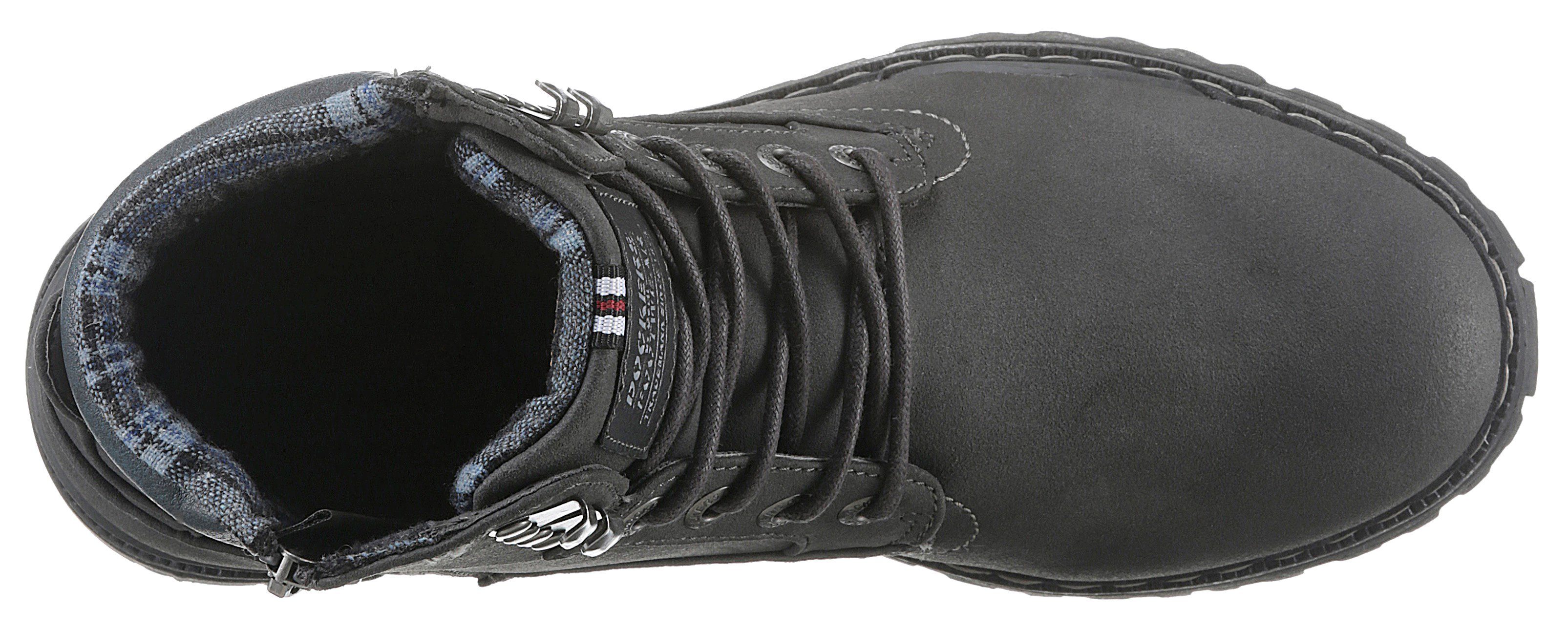 Dockers by Gerli Schnürboots Winterboots, Workerboots mit Profilsohle