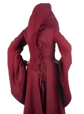 Metamorph Kostüm Kleid mit Kapuze - Nyx, Von Hexe bis Magierin! Stilvoll gewandet fürs Larp und Mittelalter!