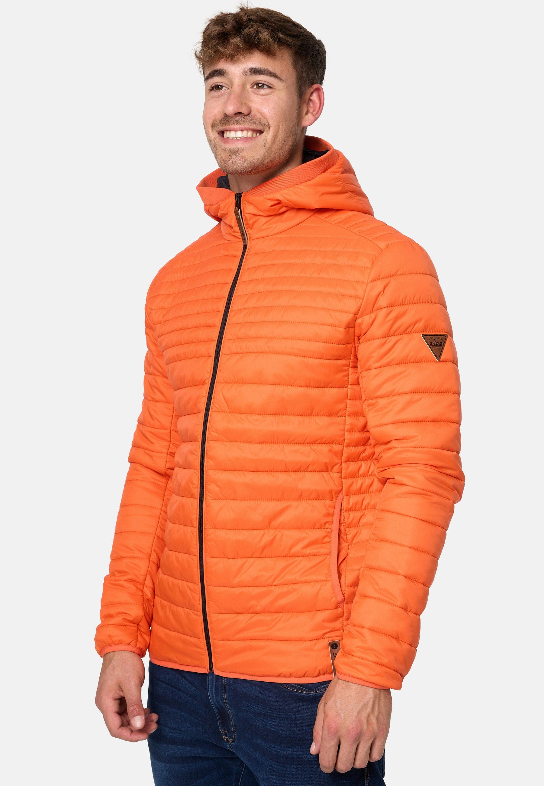 Indicode Steppjacke Herren Bowers Herrenjacke Daunen-Optik