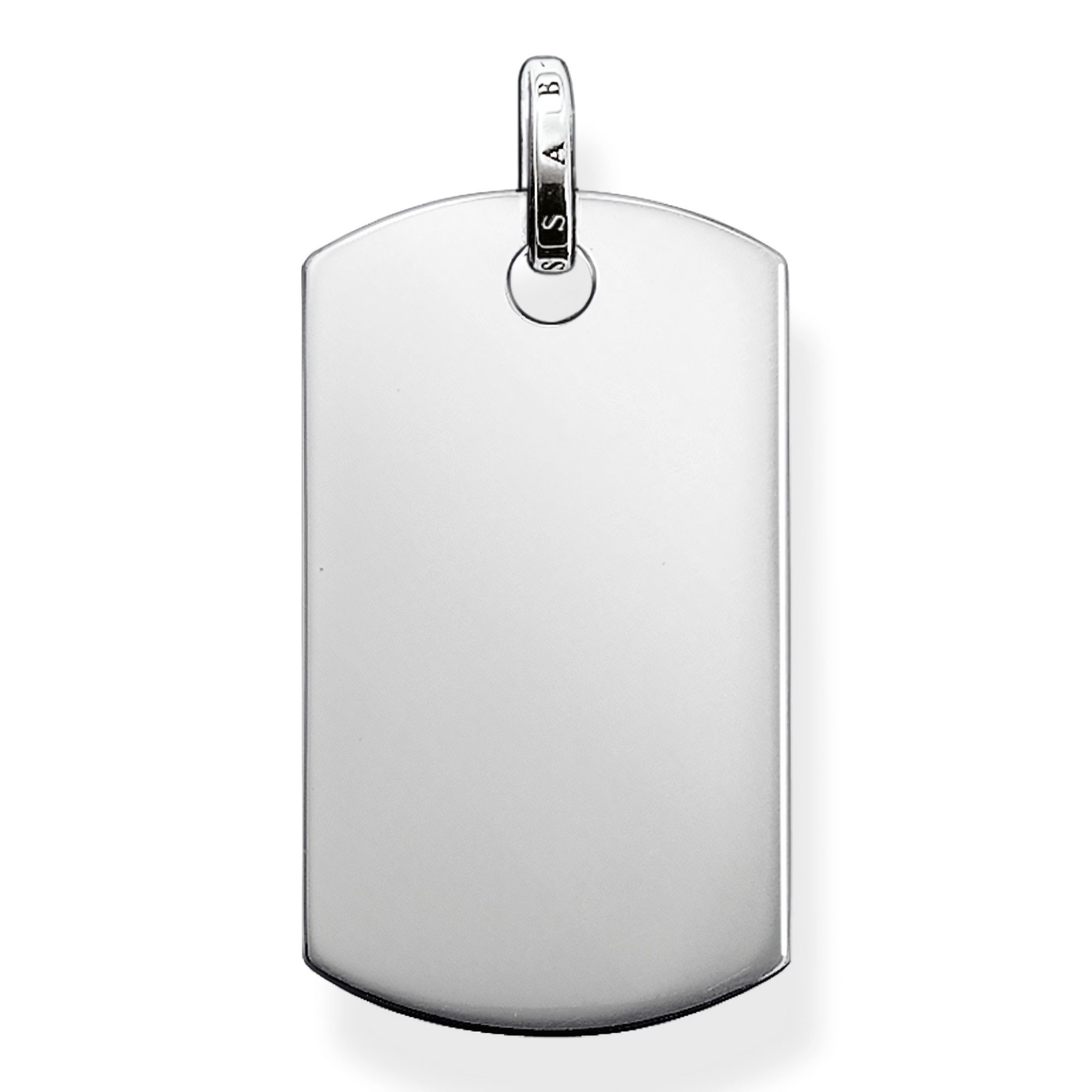 THOMAS SABO Kettenanhänger PE584-001-12, gravierbarer Kettenanhänger