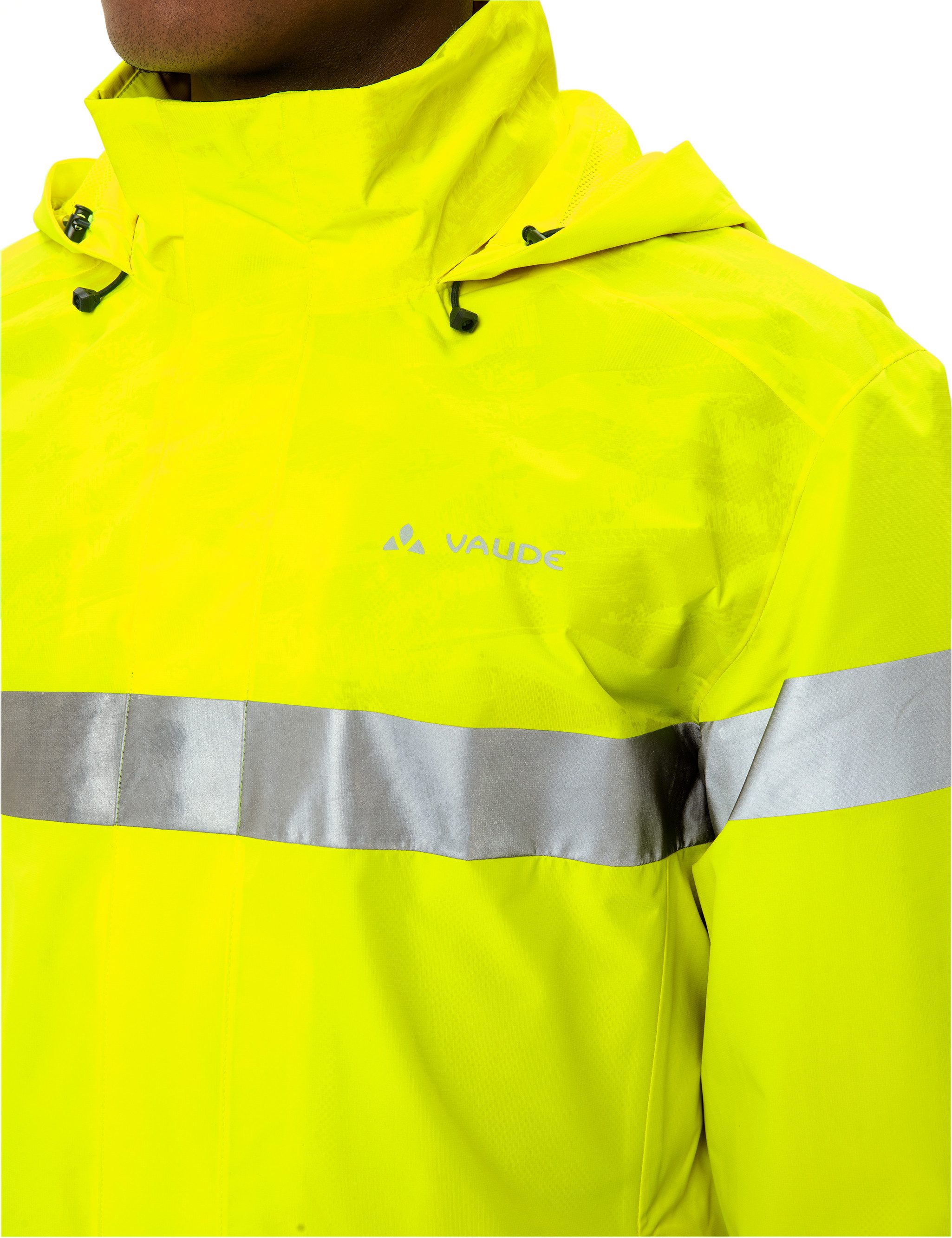 VAUDE Regenjacke MEN'S LUMINUM RAIN JACKET Wasserdicht, Übergangsjacke – Bild 4 von 5