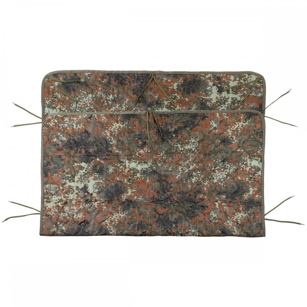 Outdoordecke Poncho Liner (Steppdecke), flecktarn, ca. 210 x150 cm