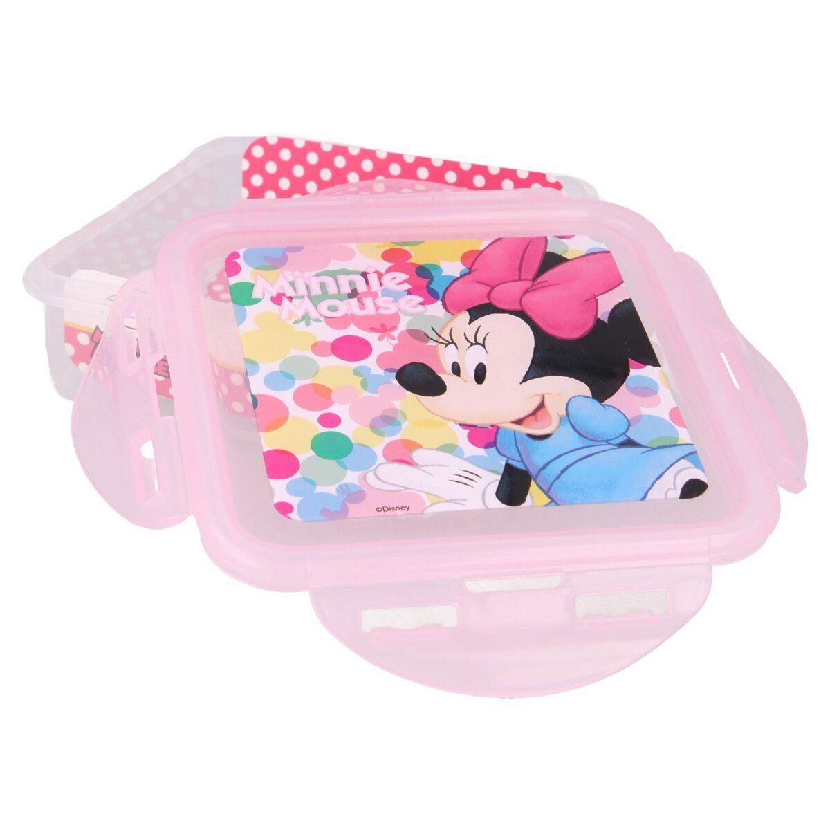 Disney Lunchbox Disney Minnie Mouse Lunchbox 500ml Brotdose für Kinder, 100% Polypropylen, (1-tlg)