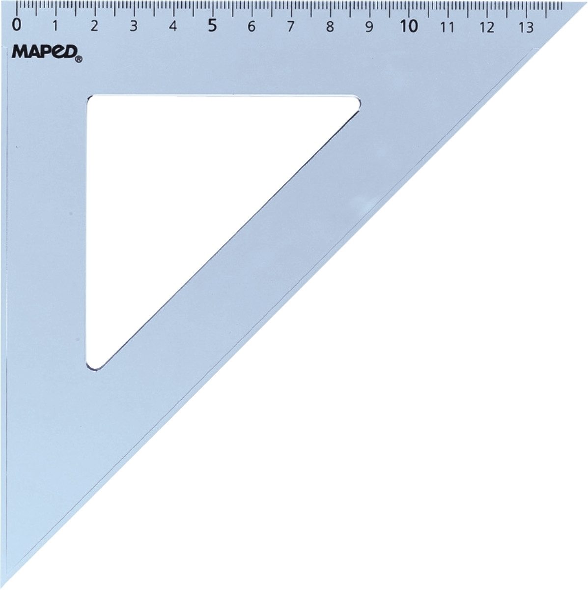 MAPED Geodreieck Zeichendreieck 45 21cm