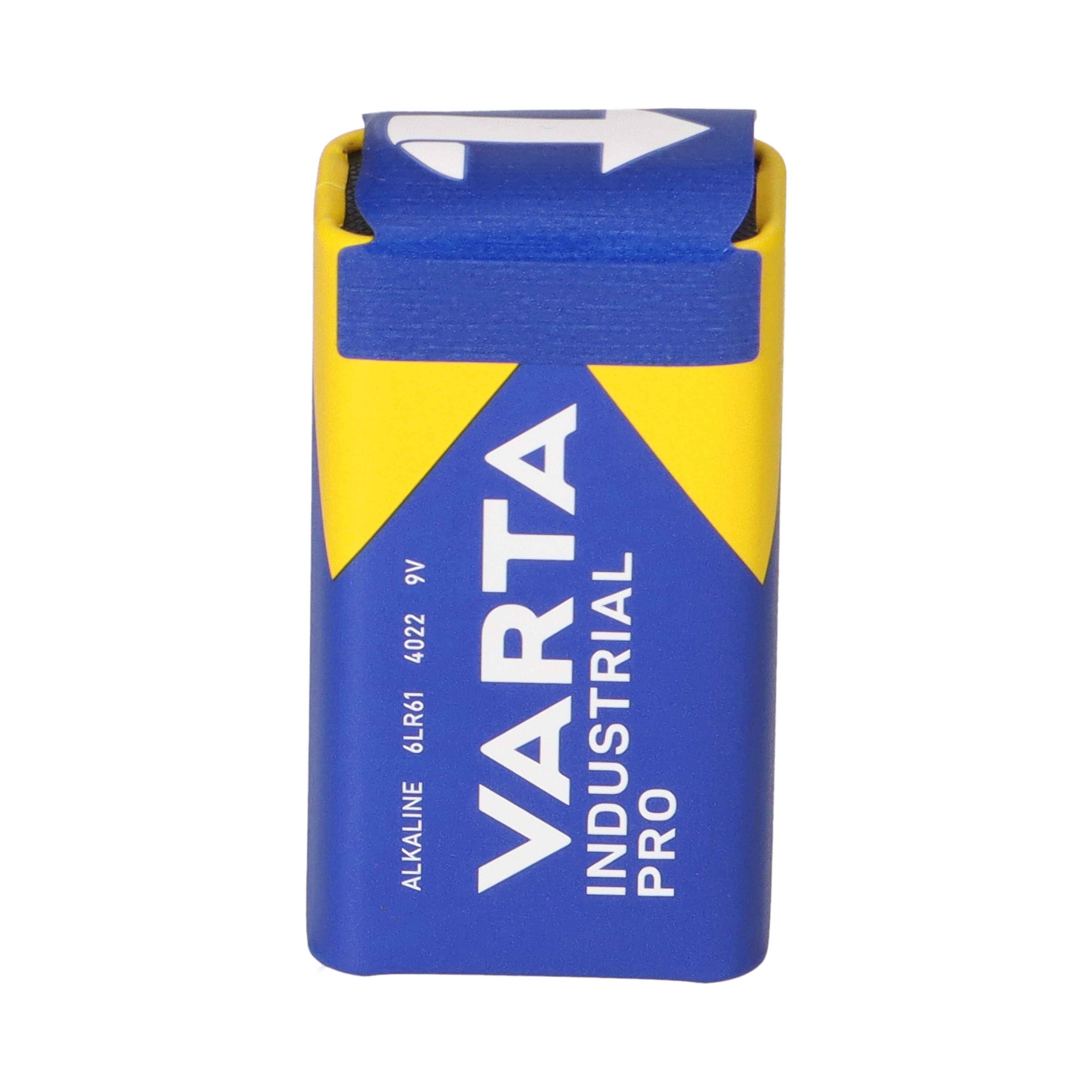 VARTA 10 Stück Varta 4022 Industrial 9V Block lose Batterie