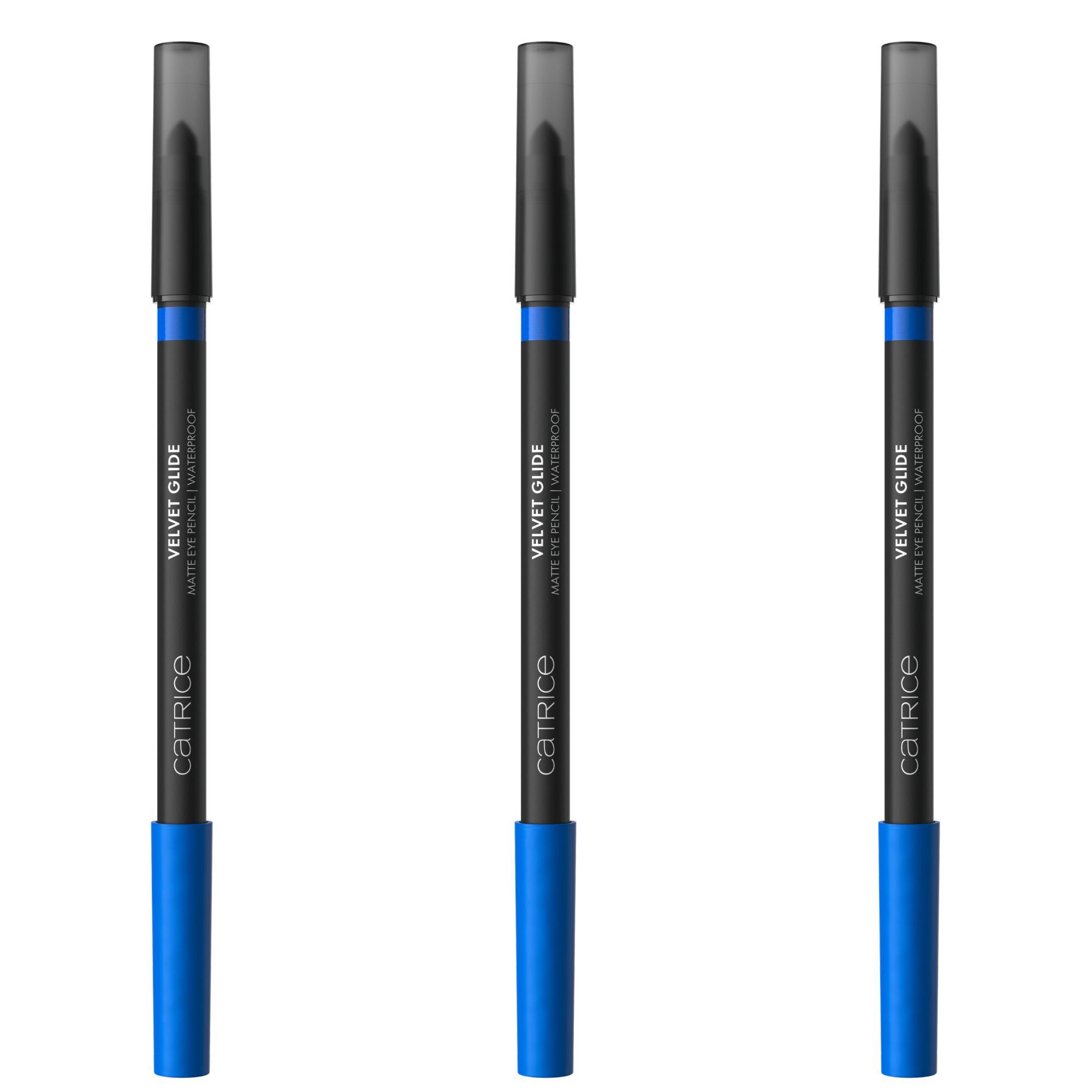 Catrice Kajal Velvet Glide Matte Eye Pencil, 3-tlg.