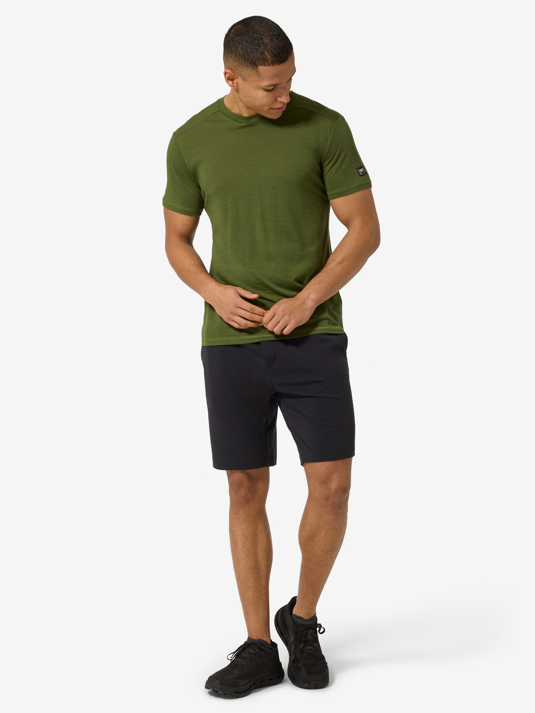SUPER.NATURAL Funktionshose für Herren aus Merino M SOLUTION SHORTS vielseitig, am Strand & beim Sport