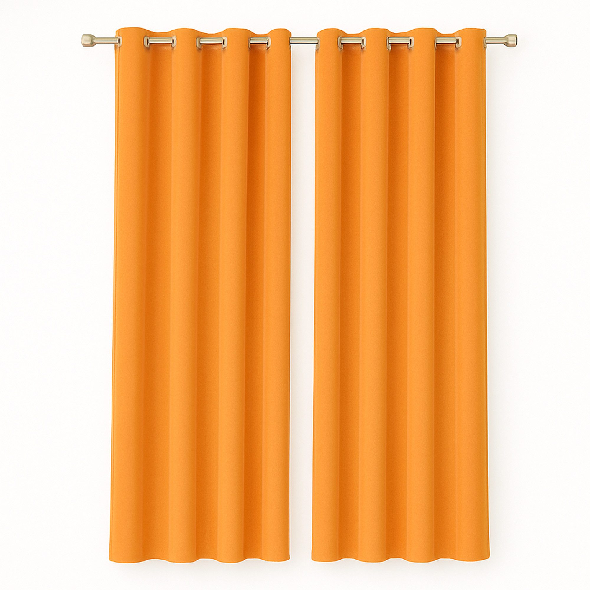 Bestlivings Gardine "Ellen" mit Ösen (2 St), Ösen, blickdicht, Polyester, matter Stoff, einfarbig, waschbar bei 30°C, bügelleicht, formstabil