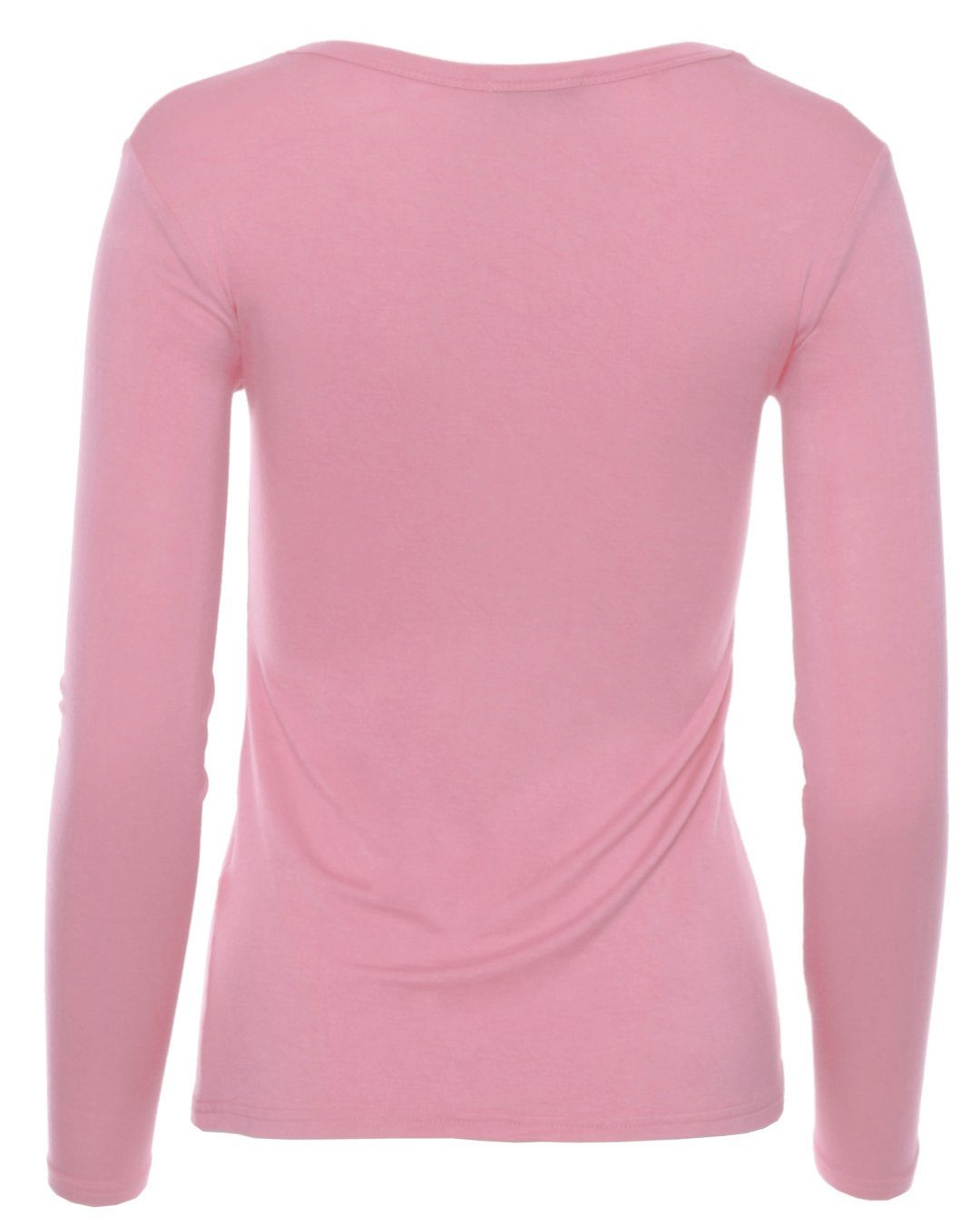 Muse Rundhalsshirt Basic Rundhals Langarmshirt Skinny günstig online kaufen