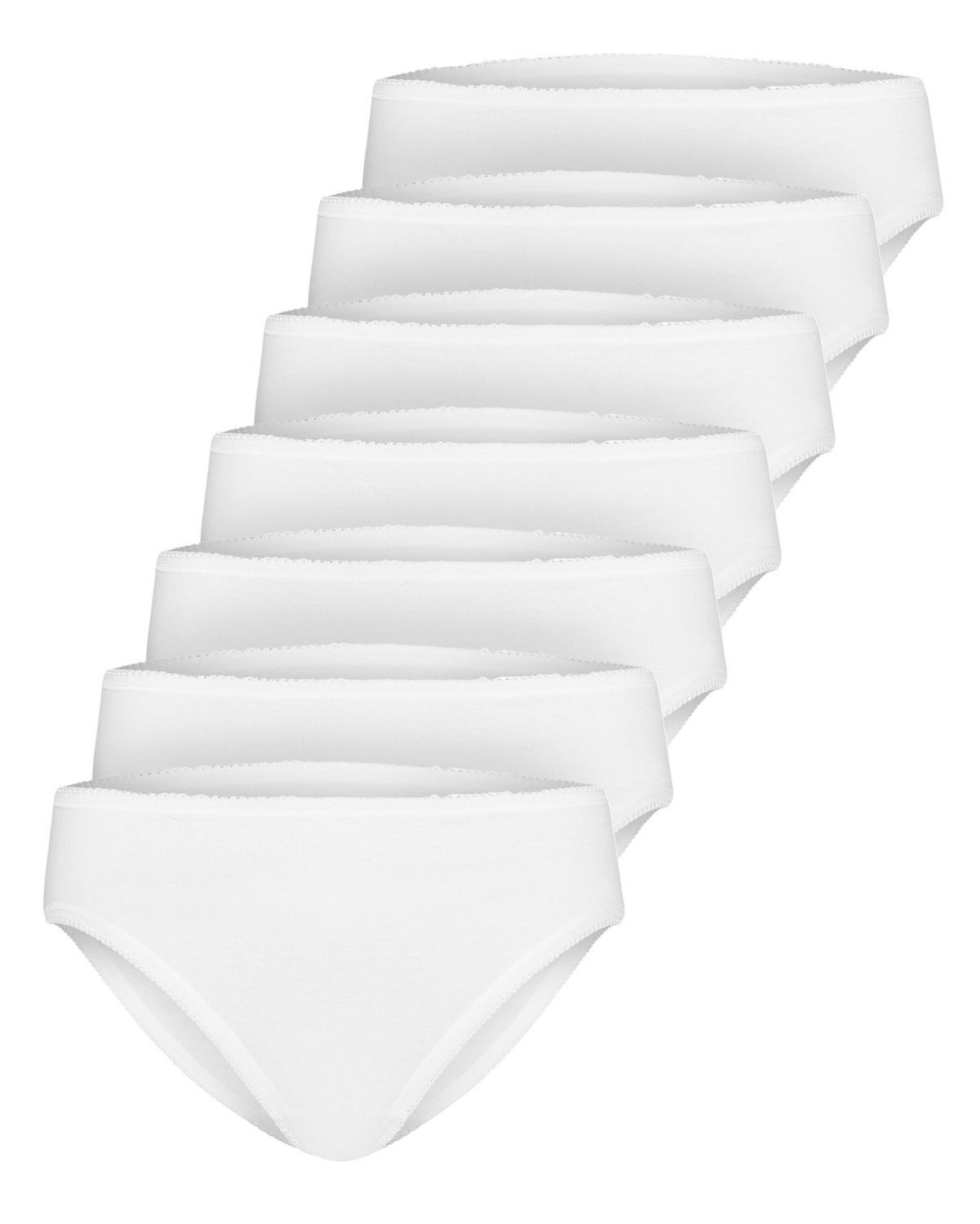 ESGE - Die Wäsche-Macher Slip Basic (7-St) aufgedoppelter Zwickelbereich, elastisch