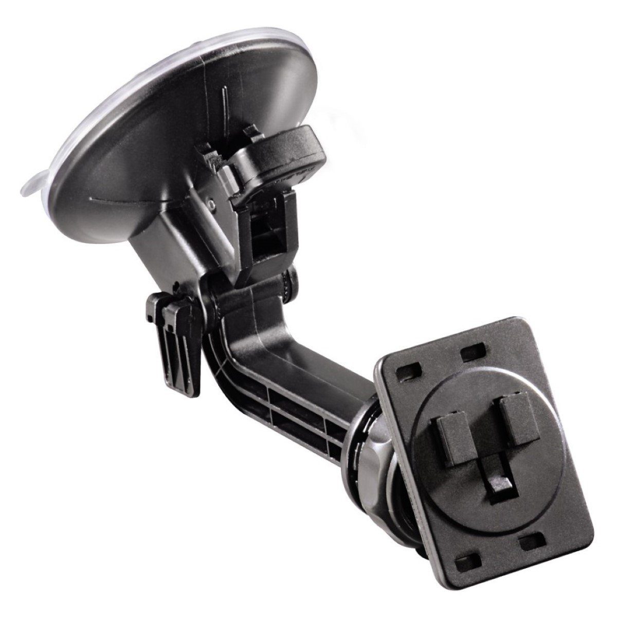 Hama Tablet-Halterung Tablet PC Saugnapf-Halterung Halter, (Universell 2-Krallen Rastersystem für Auto Scheibe Kfz, 180° neigbar)