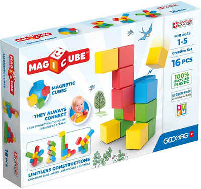 Geomag™ Magnetspielbausteine GEOMAG™ Magicube Creative Set, (16 St), Made in Europe