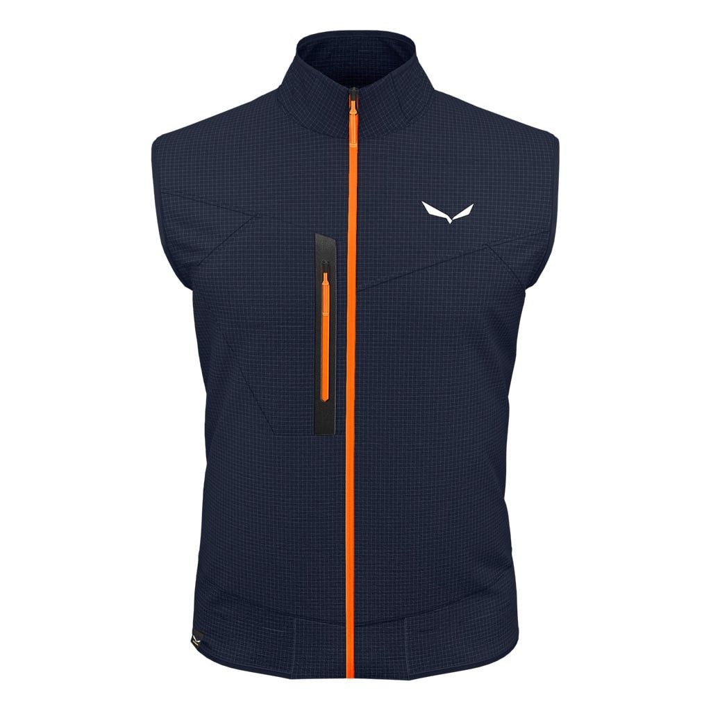 Salewa Funktionsweste Outdoor-Weste Sorapis Softshell Durastretch dunkelblau Herren