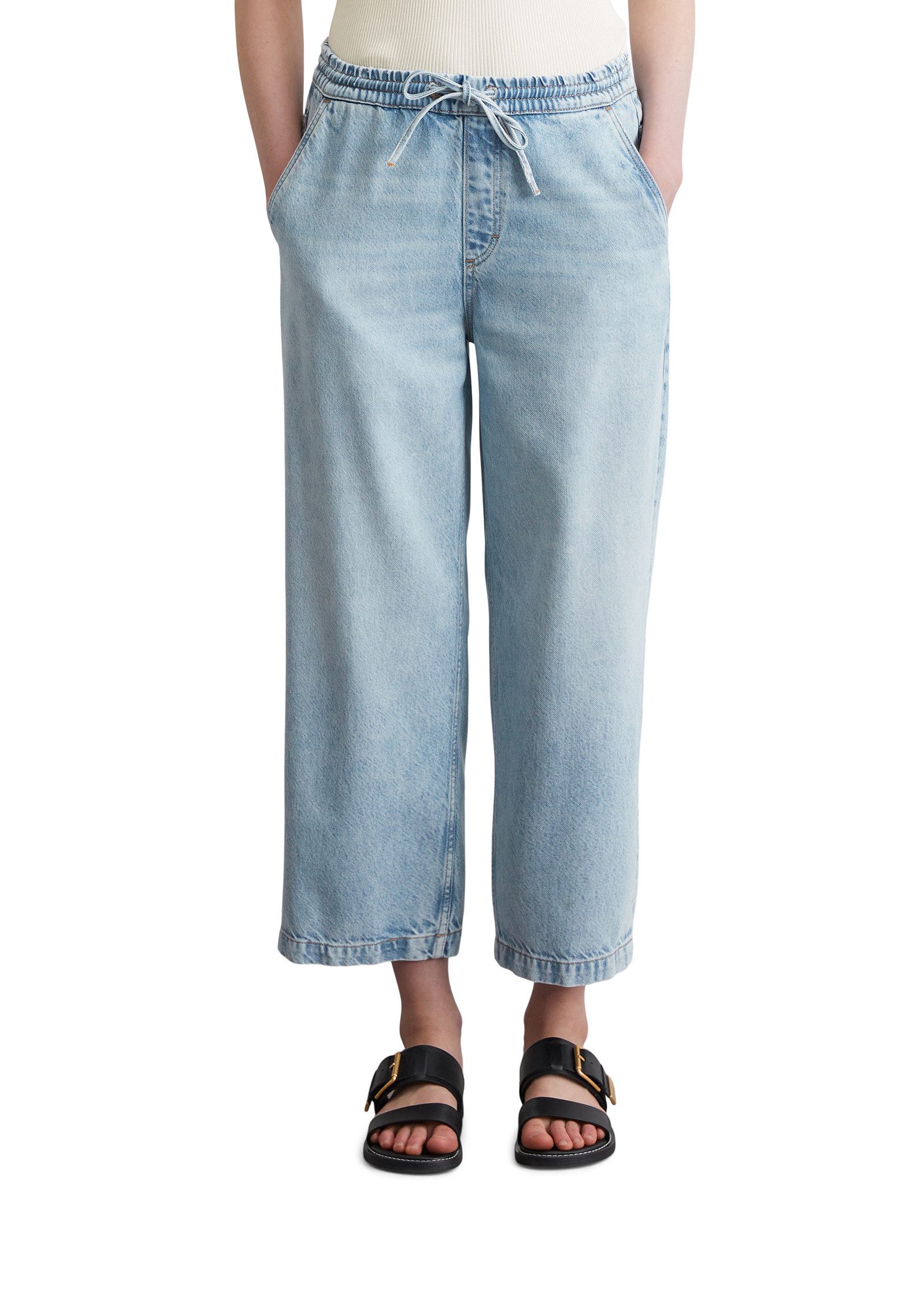 Marc O'Polo Weite Jeans aus TENCEL™ Lyocell-Mix günstig online kaufen