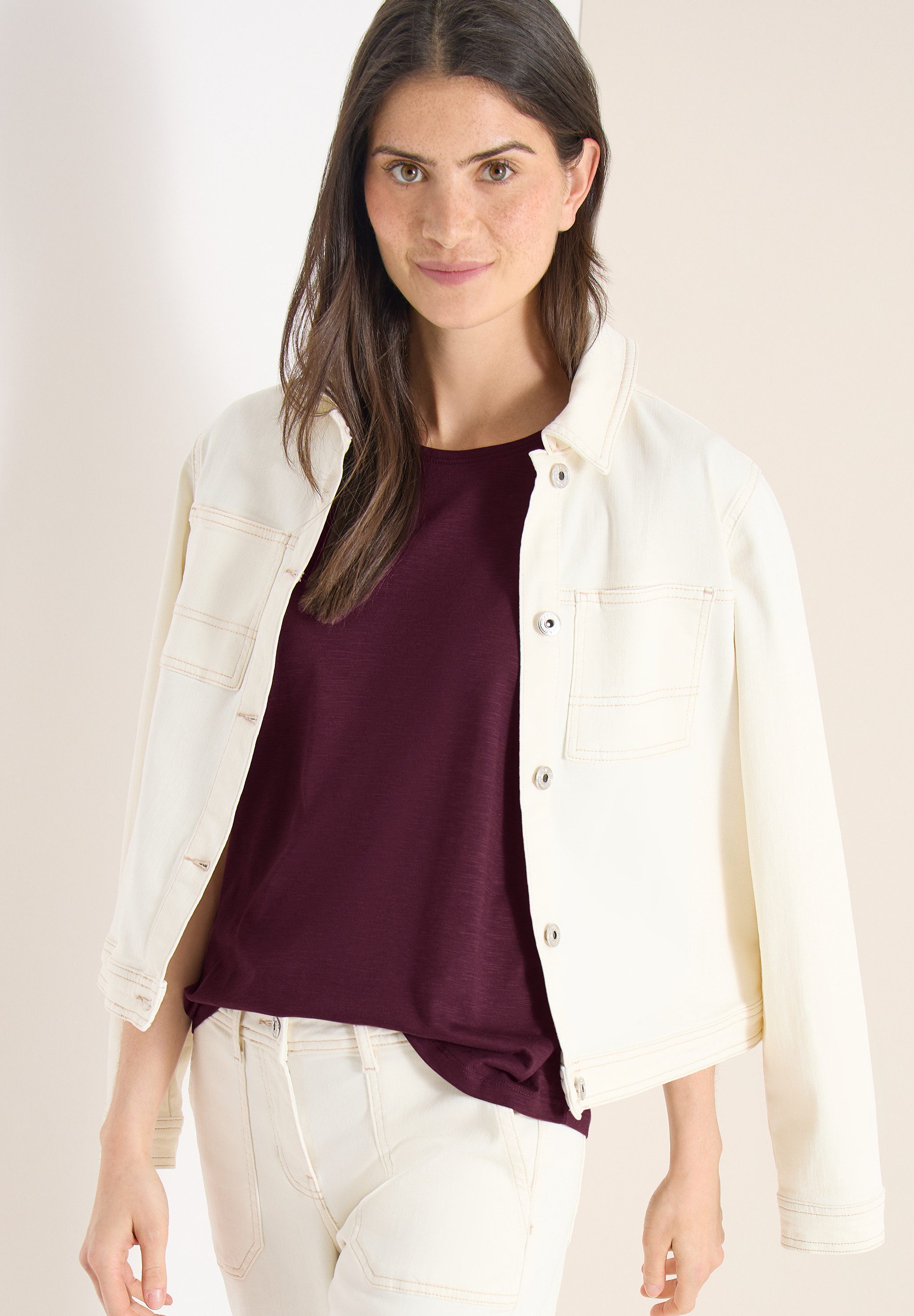 CECIL T-Shirt im Basic-Style