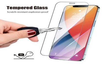 OLi Schutzfolie Transparent Schutzhülle +Schutzglas für iPhone X/XS Hülle Klar Weiche, (Spar-Set, 2-St), Panzer Glas & Cover Case, Displayschutz / TPU Silikon