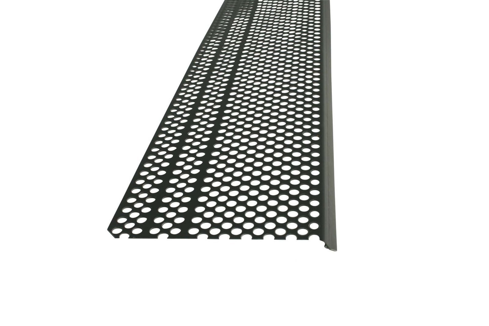 Marley Deutschland GmbH Dachbahn 2 Stück Laubschutzgitter für Dachrinnen, Länge: 1m, Standard RG 150, (2-St), Zuschnitt RG 100 und 125 möglich, schützt die Dachrinne vor Laub