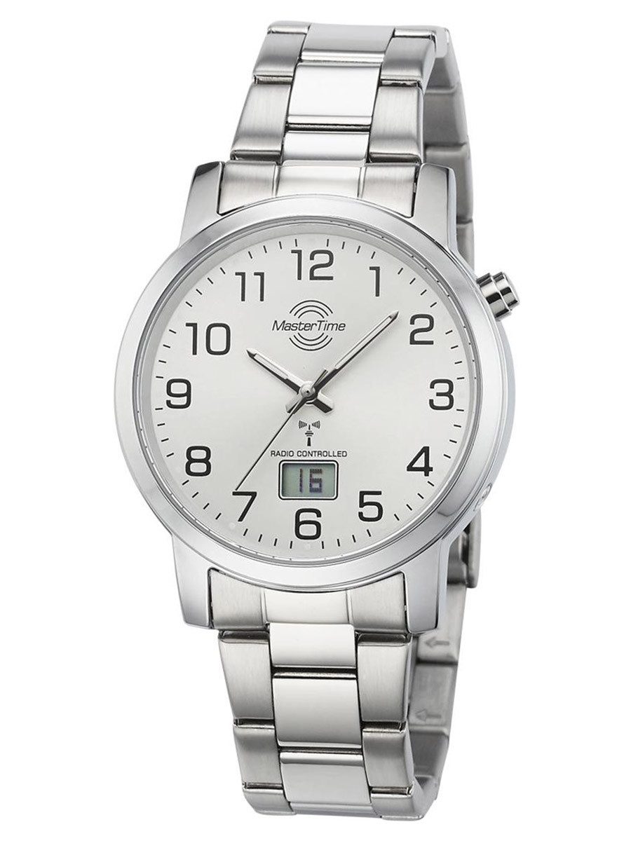 MASTER TIME Funkuhr Funk-Herrenuhr Basic Classic günstig online kaufen
