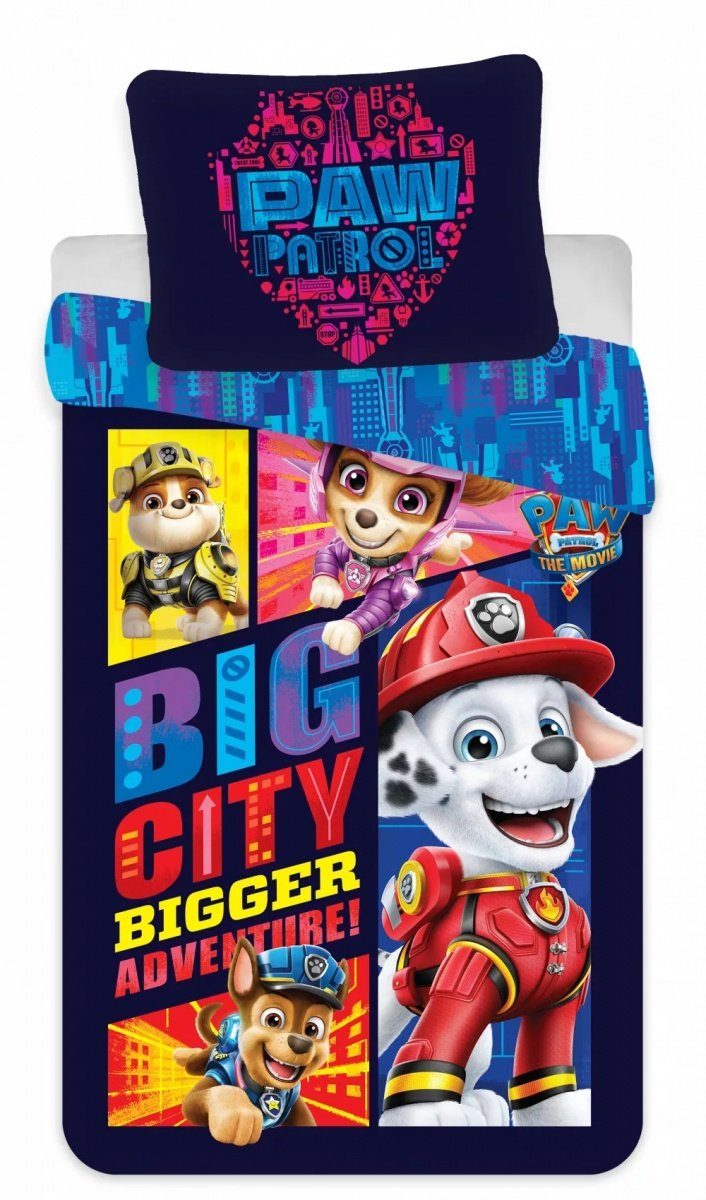 Kinderbettwäsche Paw Patrol The Movie Feuerwehr Bettwäsche Set