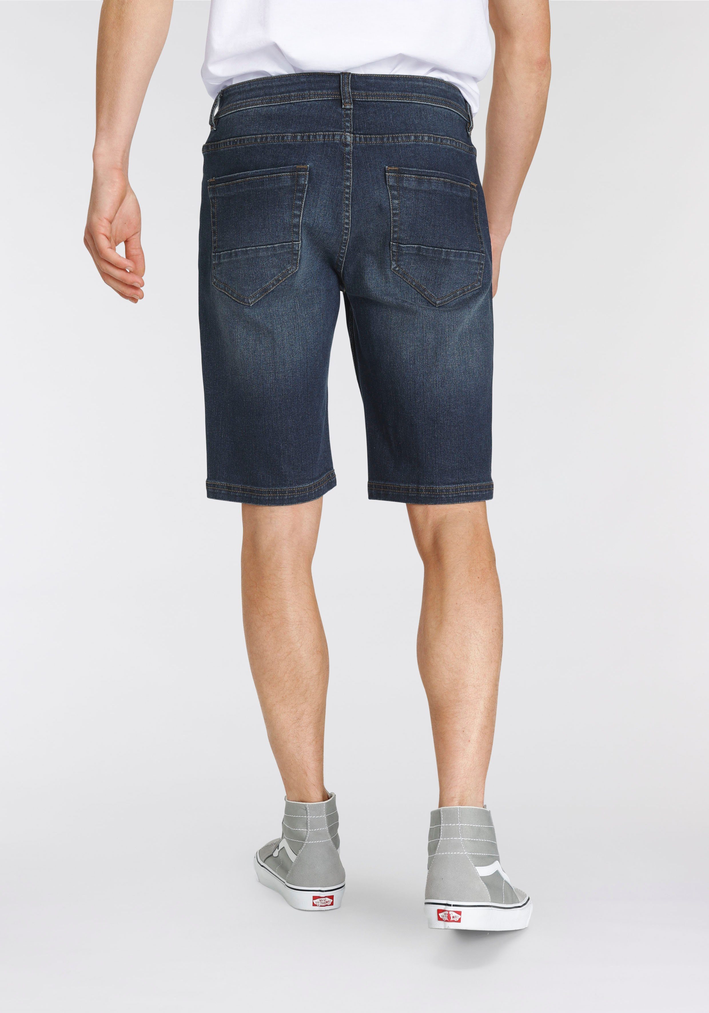 Shorts AJC dark im 5-Pocket-Stil blue