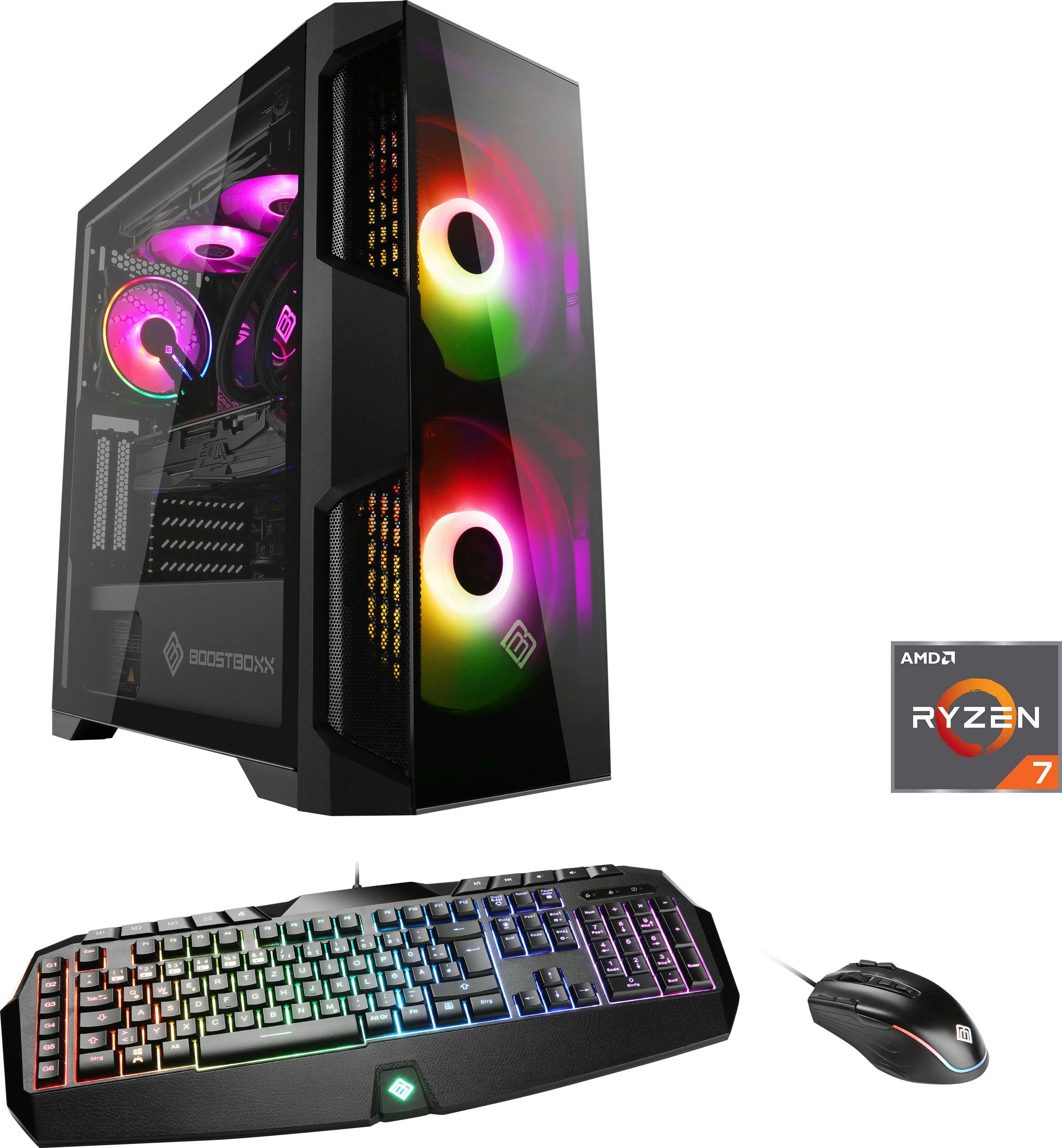 CSL HydroX V8112 Wasserkühlung Gaming-PC (AMD Ryzen 7 Ryzen™ 7 5800X, Radeon RX 6700 XT, 16 GB RAM, 1000 GB SSD, Wasserkühlung)