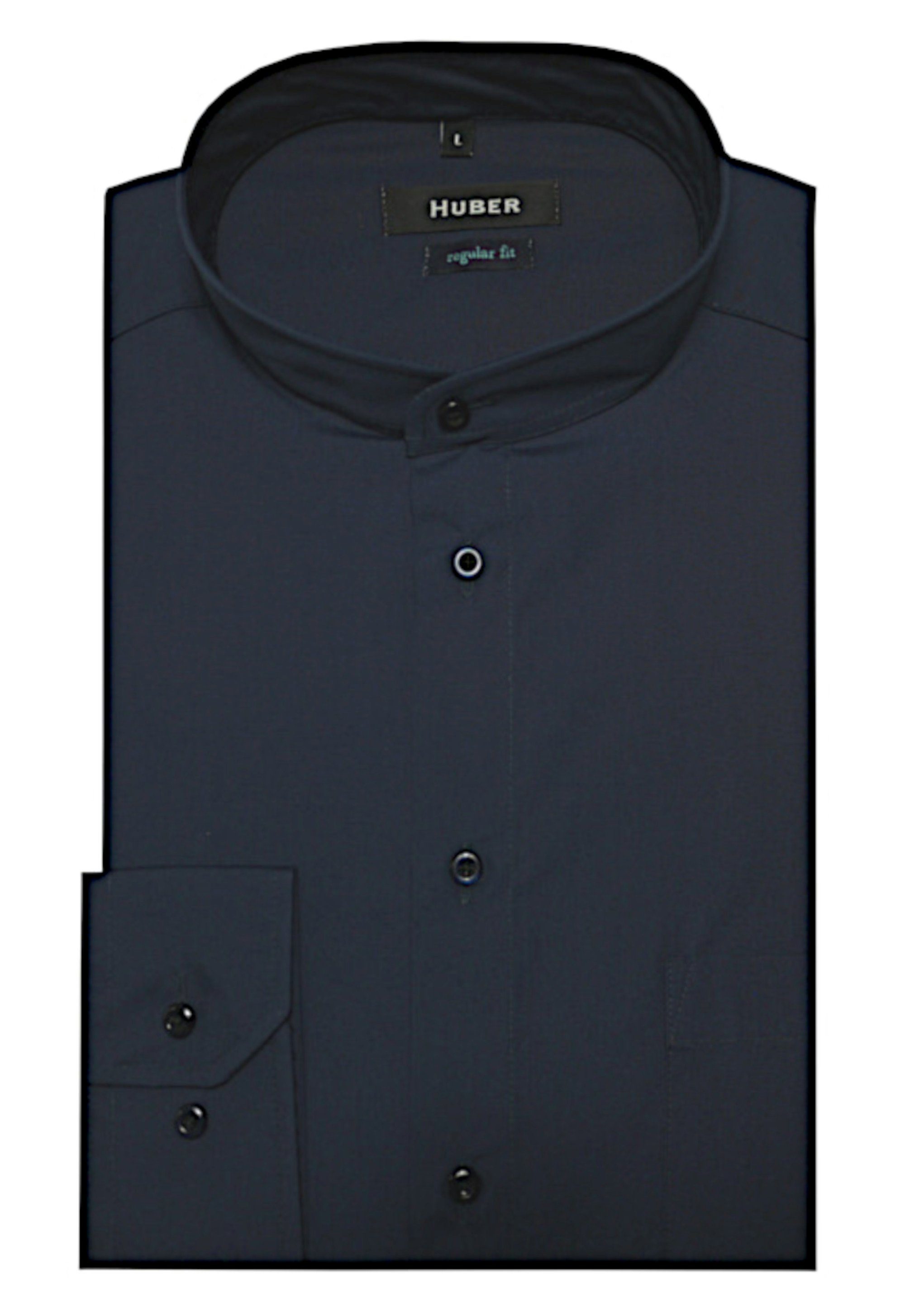 Huber Hemden Langarmhemd HU-0650 Stehkragen, Knopfleiste, RegularFit - gera günstig online kaufen