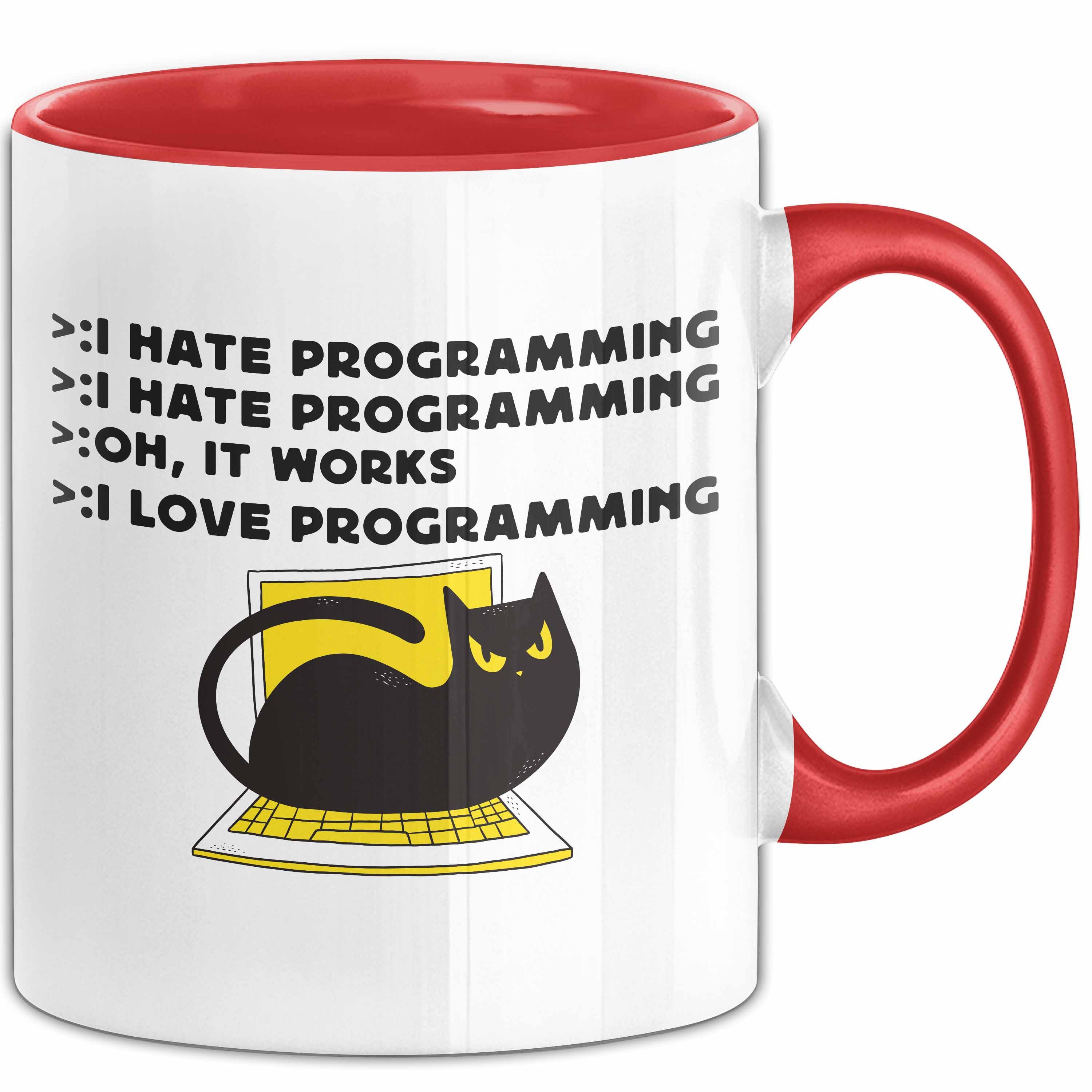 Tasse Programmierer Tasse Geschenk Für Informatiker Nerds Kaffee-Becher Für
