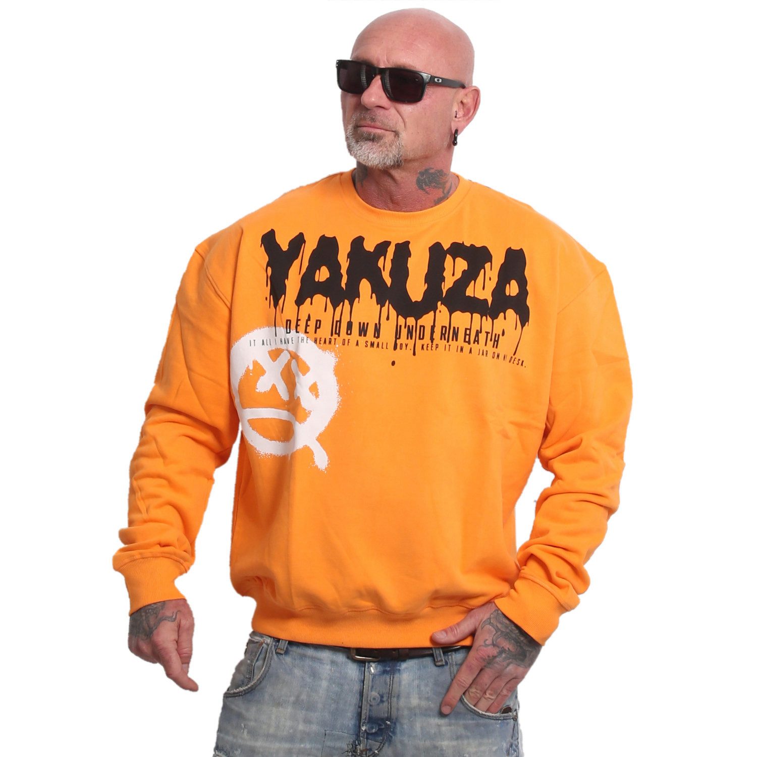 YAKUZA Sweatshirt Deep Down V02 im Oversized Look günstig online kaufen