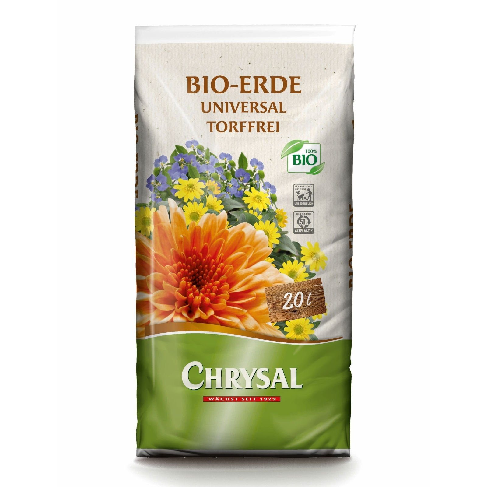 Chrysal Pflanzerde »Bio Erde Universal Torffrei - 20 Liter« online kaufen |  OTTO