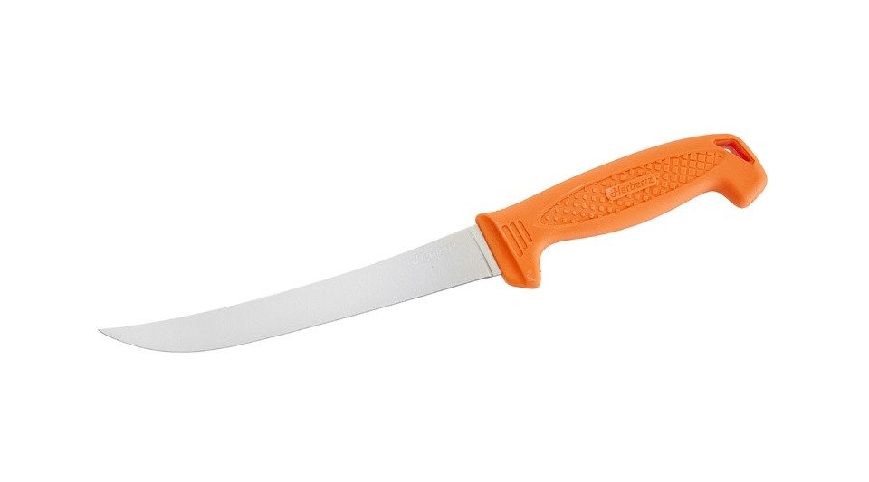 Herbertz Universalmesser Filetiermesser, Klassik, Orange, Large, Scheide, (1 St), Scheide inklusive