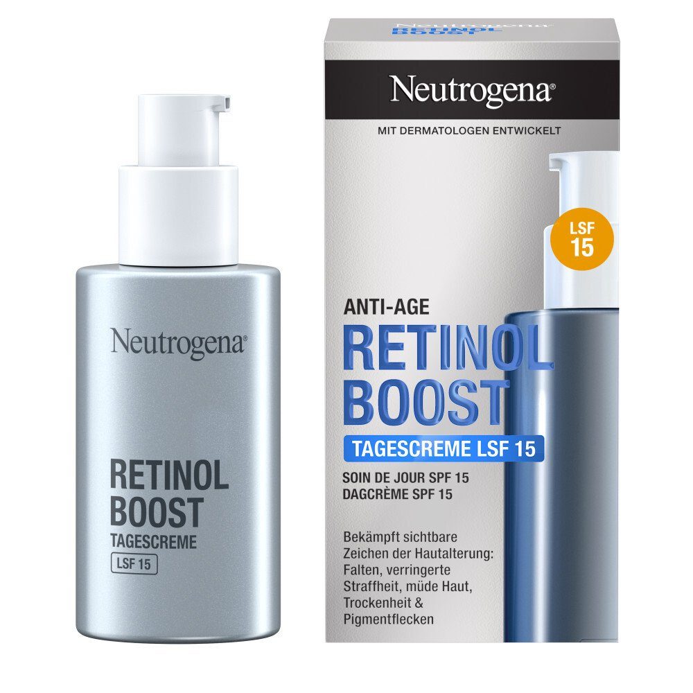 15 Neutrogena - LSF Tagescreme 50 Tagescreme Boost Retinol ml