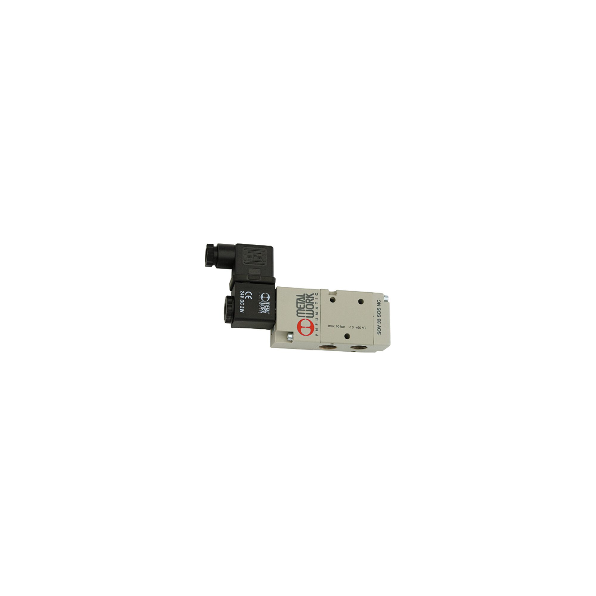 RIEGLER 2-Wege-Ventil Riegler 3/2-Wegeventil, elektropneumat., monostabil, G 1/2, NC, 24 V D