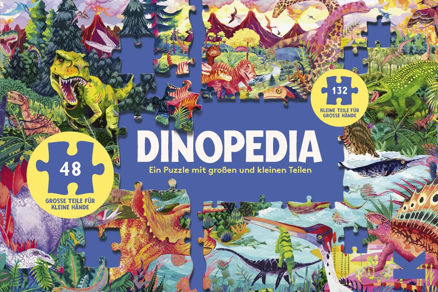 Laurence King Пазлы Dinopedia, 180 Пазлыteile