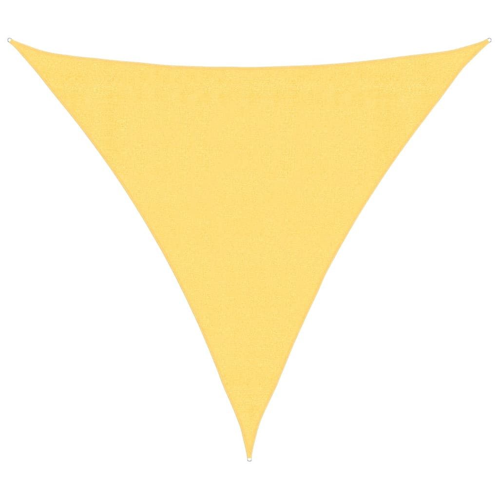 Sonnensegel Sonnensegel 160 g/m² Beige 3x3x3 m HDPE