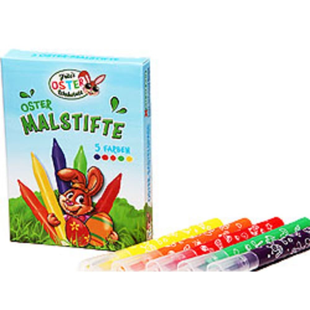 HundB Malstift Wassermalstifte 5er Set, Bunt, (Stück, 5-tlg., Wassermalstifte), Malstifte Wasserfarben Kinderstifte Ostern Bastelstifte Zeichnen Malen