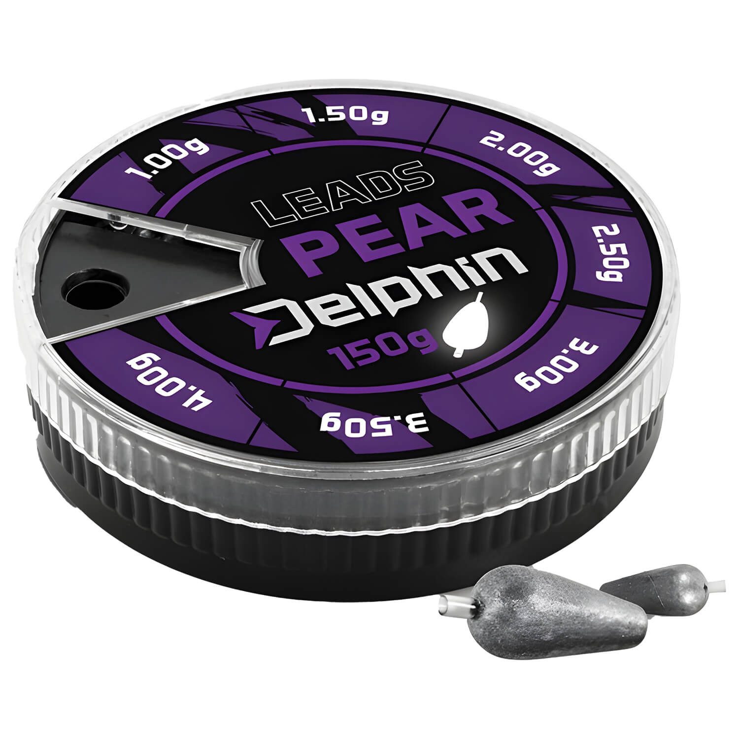Birnenblei Delphin Tropfenblei mit Schlauch Sortiment 150g
