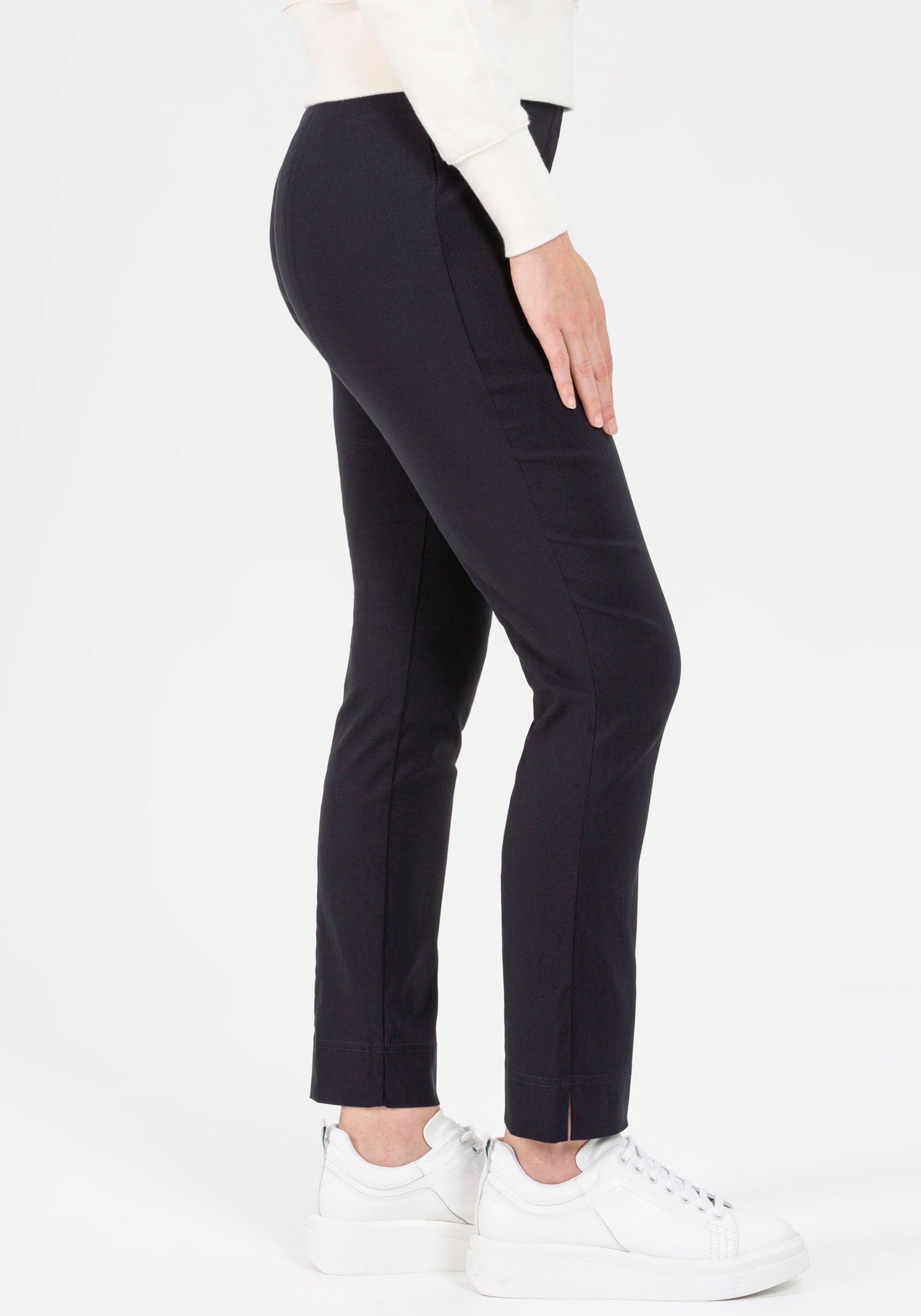 Stehmann Stoffhose Loli Sommerhose mit Schlitz am Beinabschluss