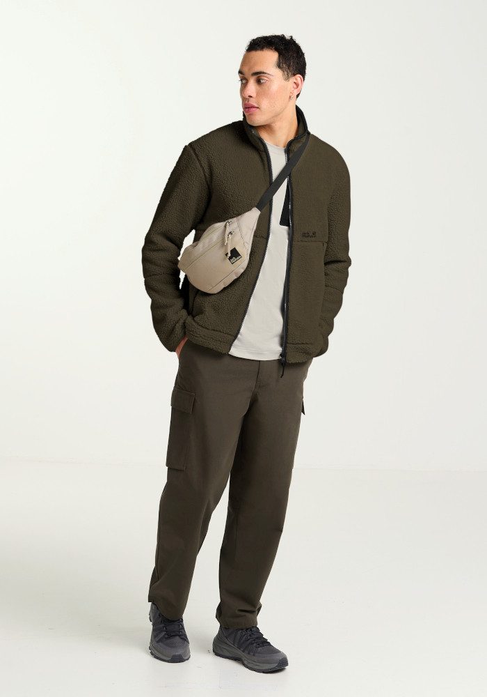 Jack Wolfskin Fleecejacke STONE LITE JKT M Sherpa-Fleecejacke, weich, wärmend