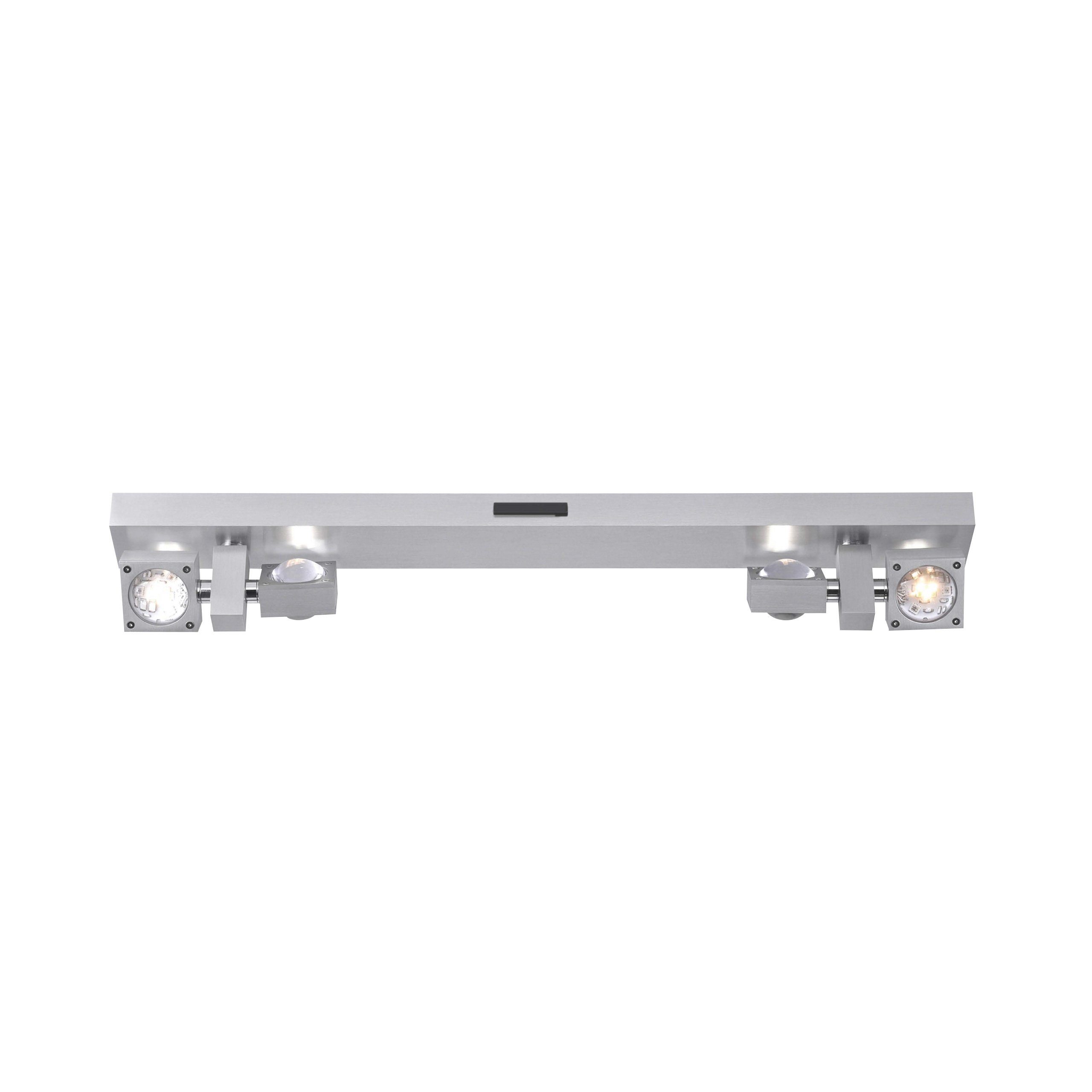 Paul Neuhaus Smarte LED-Leuchte LED Deckenlampe Spot Strahler Q - NEMO Smart Home, Smart Home, CCT-Farbtemperaturregelung, RGB-Farbwechsel, Dimmfunktion, Memoryfunktion, mit Leuchtmittel, Warmweiß bis Tageslichtweiß, CCT + RGB Farbwechsel, dimmbar Fernbedienung