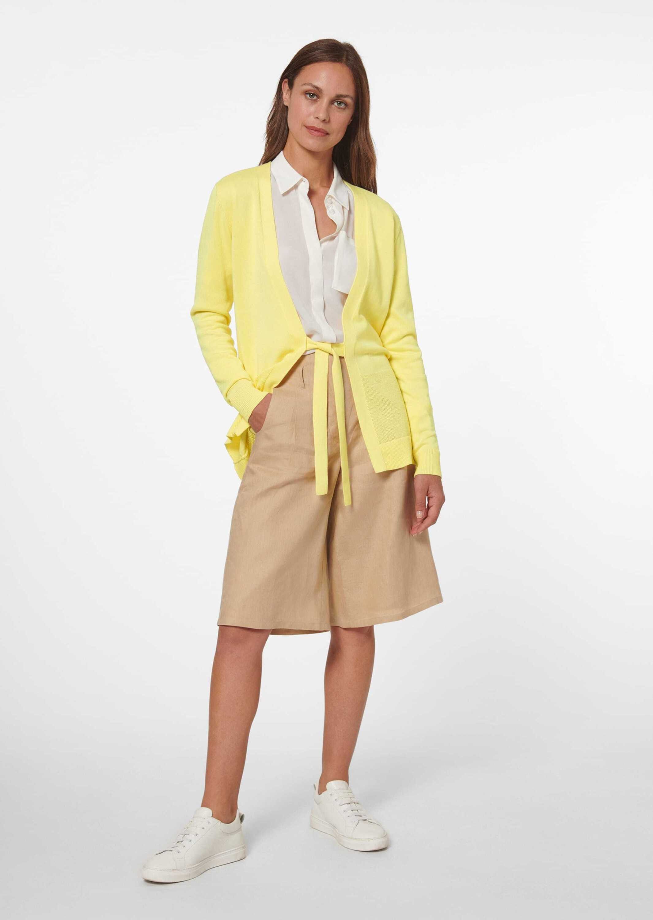 Strickjacke Strickjacke aus Supima-Cotton