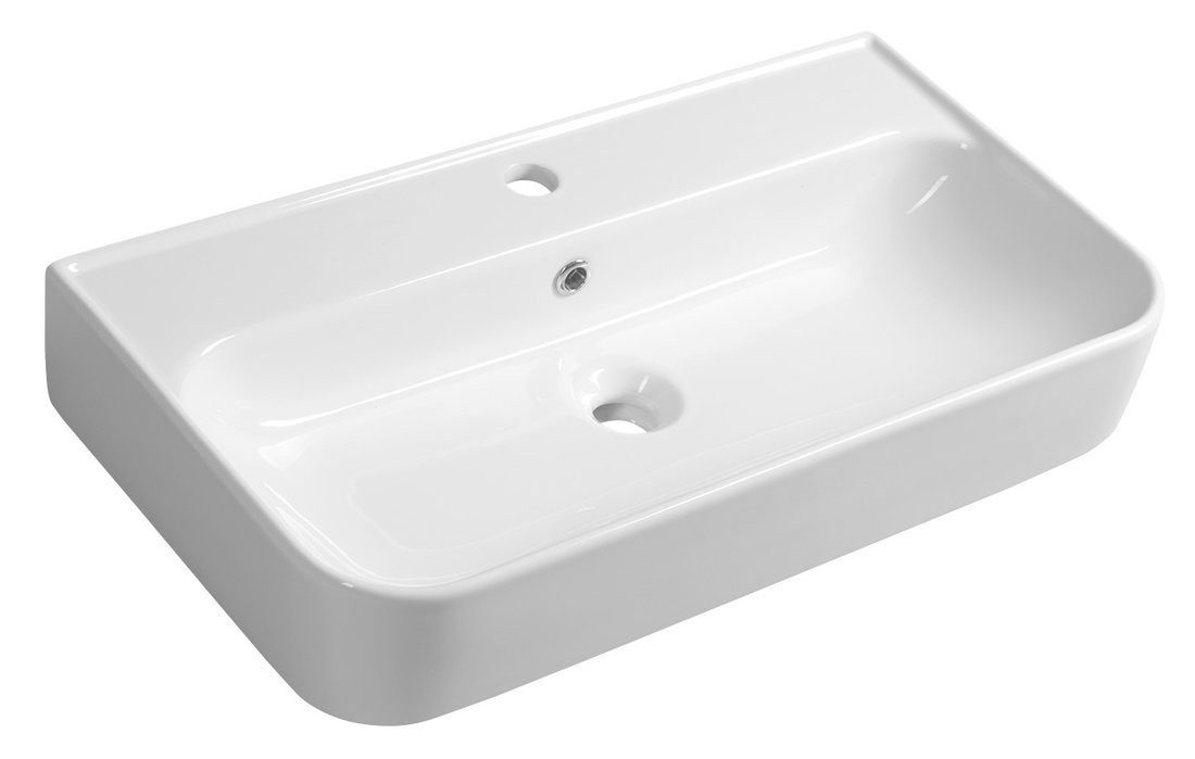 Isvea Waschtisch SISTEMA U Keramik-Waschtisch 70x38cm, weiß, Isvea-10PL53070