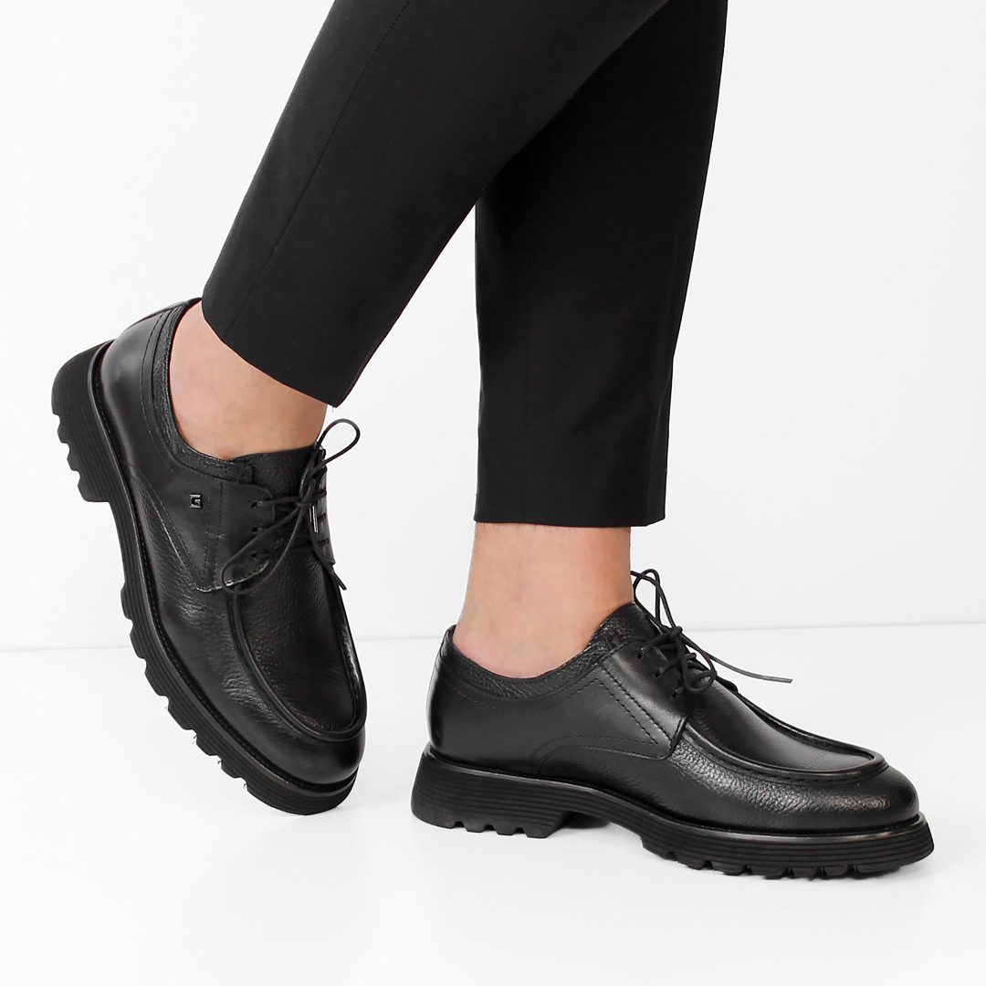 Celal Gültekin 406-4414 Mokassin Schwarz, genarbtes günstig online kaufen